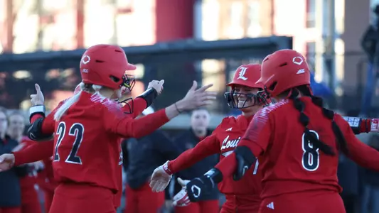 Cards celebrate the NC State win