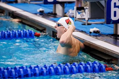 Tommy Bried celebrates