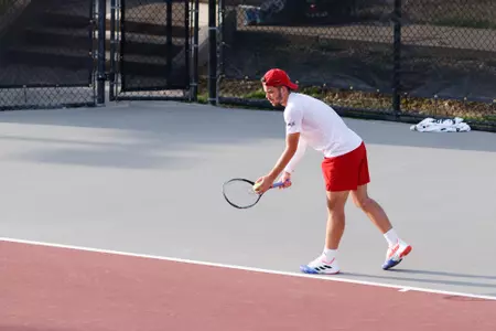 Natan Rodrigues during the game against Notre Dame at the Bass Rudd Center on April 13, 2023.