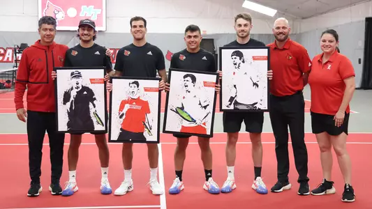 Men's tennis seniors honored on senior day