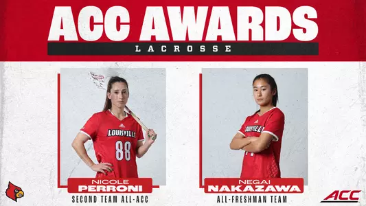 Nicole Perroni and Negai Nakazawa earn All-ACC Honors.
