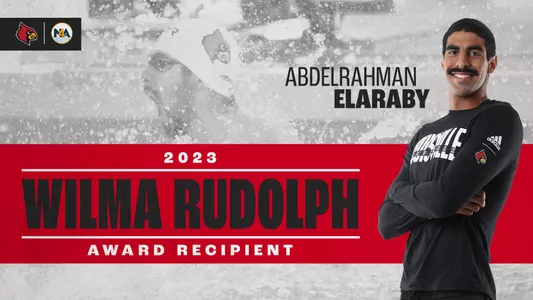 Graphic for Abdelrahman El-Araby's Wilma Rudolph award