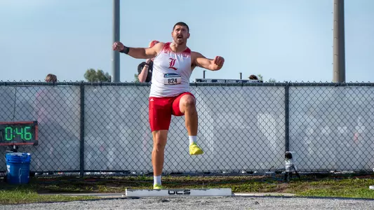 Bryan Hudson advances to the 2023 NCAA Outdoor Championships in the men's shot put.