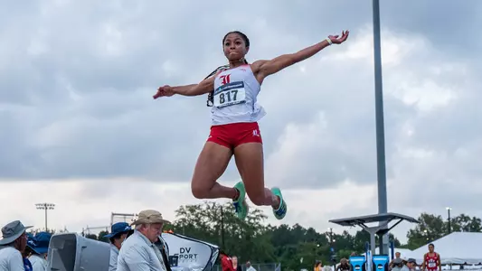 Synclair Savage advances to the 2023 NCAA Outdoor Championships in the women's long jump.
