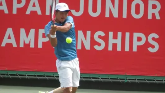 Kosuke Nakanishi at a tennis tournament