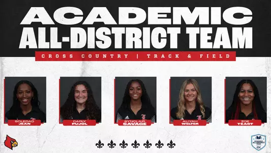 2023 Women's Track & Field CSC Academic All-District Team
