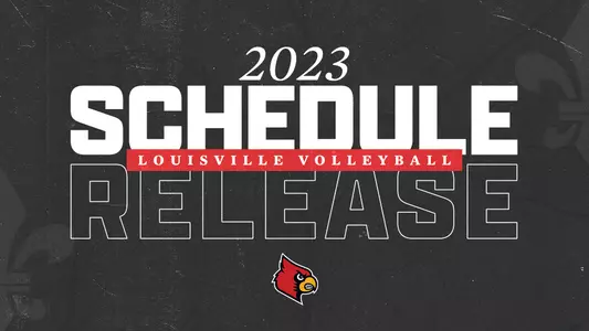 Graphic for Volleyball Schedule Release (No photo, text only)