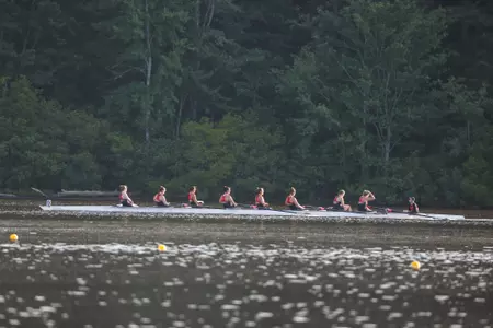 Varsity Eight on Lake Wheeler in Raleigh