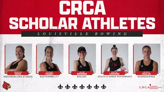 Cicha, Fausey, Grosser, Leonard, Paulus Named CRCA Scholar Athletes