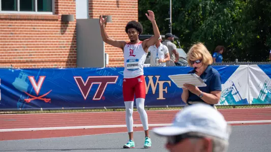 Brion Stephens at the 2023 ACC Outdoor Championships