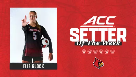 Elle Glock graphic for winning Setter of the Week Award