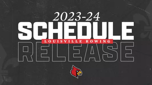 2023-24 Rowing Schedule Graphic