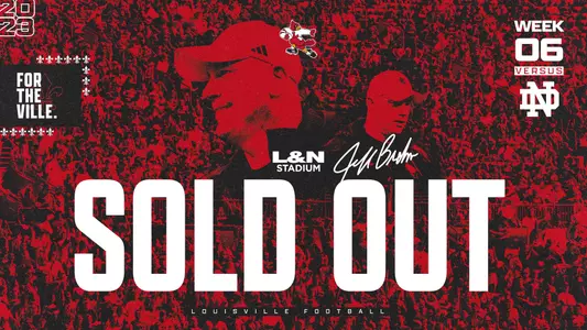 Notre Dame Game is sold out