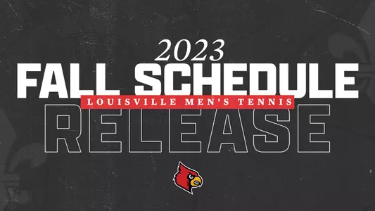 Men's Tennis Schedule Release
