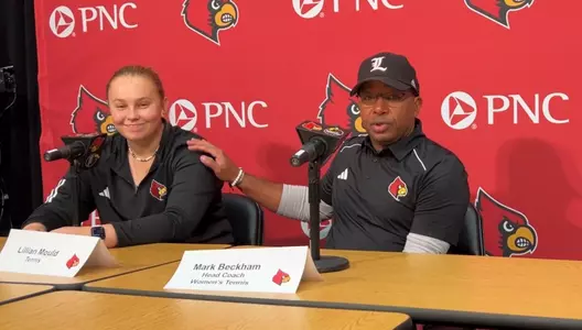 Mark Beckhan and Lillian Mould discuss the upcoming season at the press conference