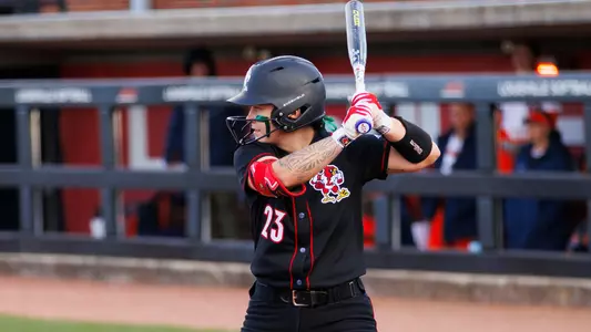 Ally Alexander at the plate vs. Illinois