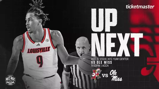 Up Next graphic vs. Ole Miss