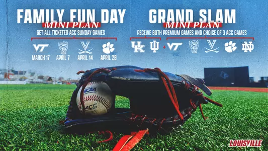2024 Louisville Baseball mini plans graphic