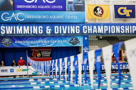 Interior shot of the GAC competition pool