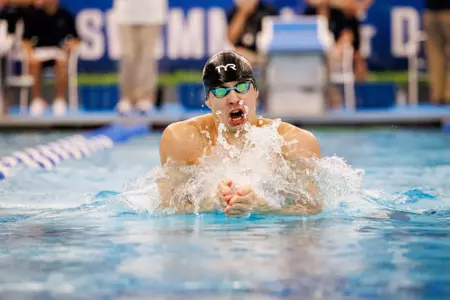 Scenes from Saturday morning’s ACC Swim & Dive Championships at the Greensboro Aquatic Center in Greensboro, NC. (Photo: Mooreshots LLC)