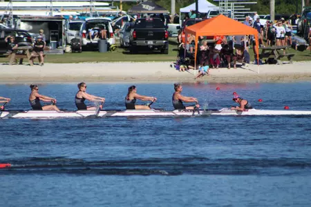 Louisville rowing at the Sunshine State Invite