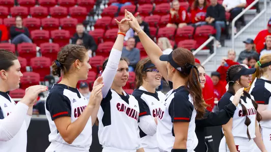 Softball intros vs. Duke