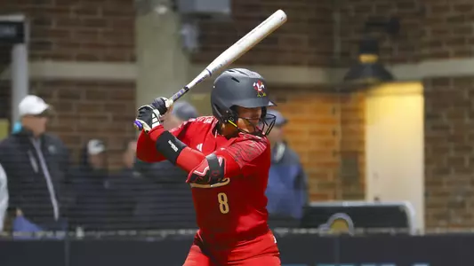 Ava Venturelli at the plate at Coastal Carolina
