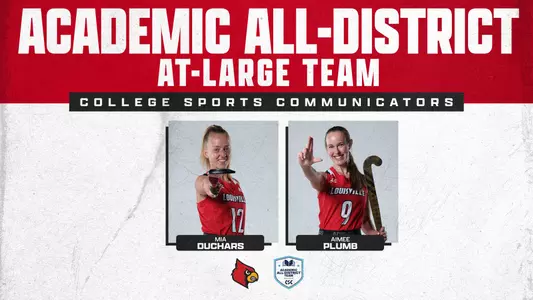 Mia Duchars, Aimee Plumb CSC Academic All-District Graphic