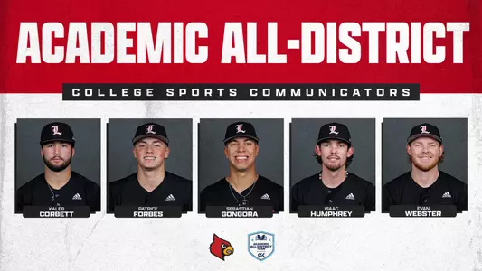 2024 Baseball Academic All District graphic