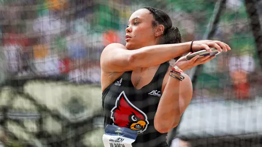 Jayden Ulrich finishes as the national runner-up in the women's discus throw at the 2024 NCAA Outdoor Championships.