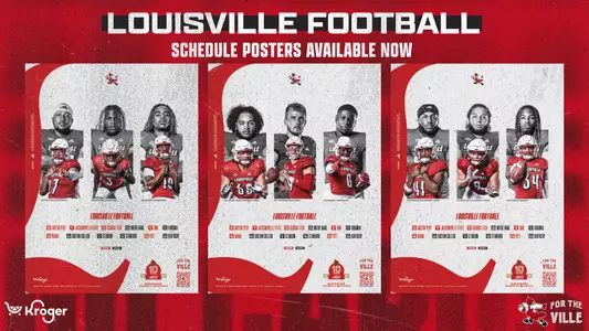 2024 Football Schedule Posters
