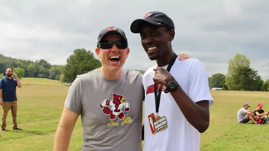 Joe Franklin and Geoffrey Kirwa at the Southern Showcase