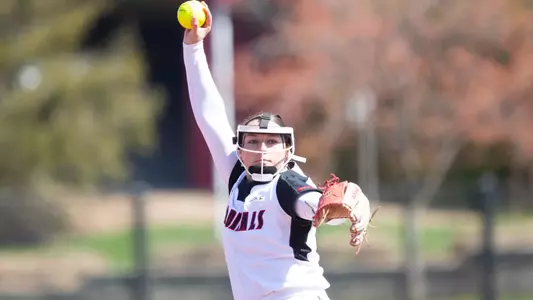 Sam Booe pitches against Duke
