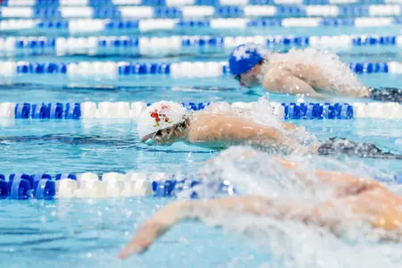 The Cards compete against Kentucky at the Lancaster Aquatic Center on January 25th.