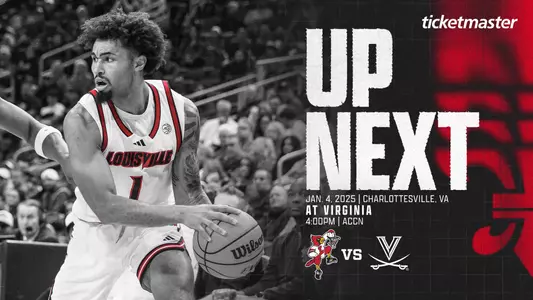 Up Next graphic for Virginia