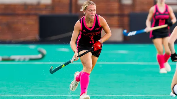 Sophia Parker with the ball against Wake Forest