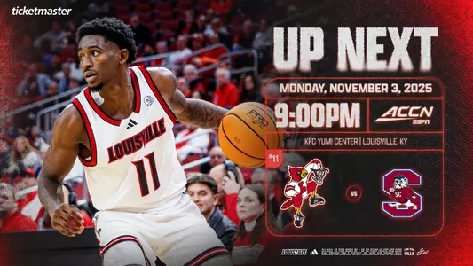 Up Next graphic for South Carolina State