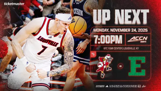 Up next graphic for Eastern Michigan game