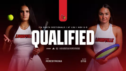 Peresypkina and Otis graphic for qualifying for ITA Sectionals