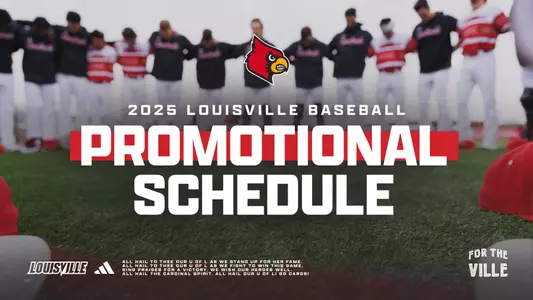 2025 baseball promo schedule graphic