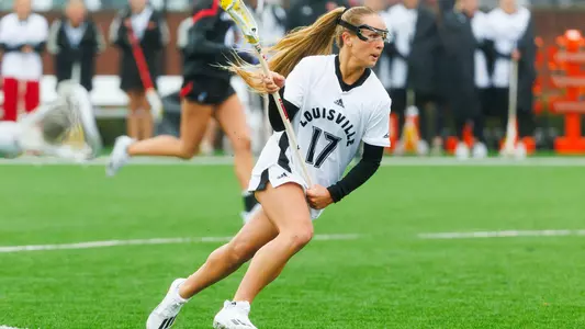 Lauren Figas on the field against Cincinnati