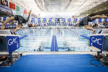 The starting blocks at the GAC