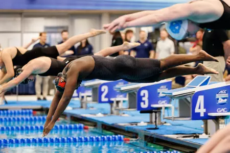 Tristen Ulett is off the blocks