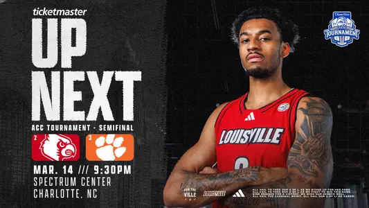 up Next graphic for Clemson