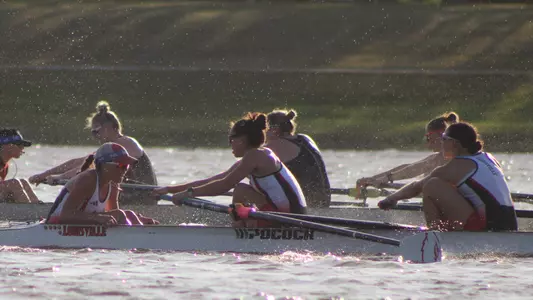 The rowing team at the Sarasota 2K