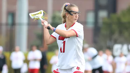 Lauren Figas prepares the shoot the ball against Stanford