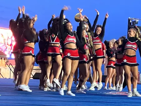 All Girl Squad celebrates National Championships