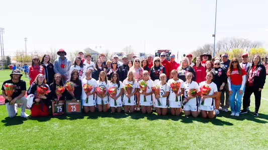 Louisville lacrosse senior day photo