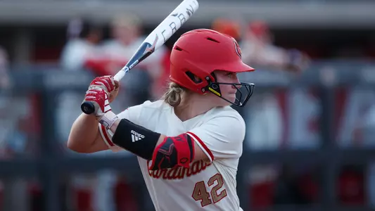 Char Lorenz at the plate vs. Duke