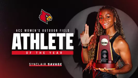 Synclair Savage ACC Women's Outdoor Field Athlete of the Year